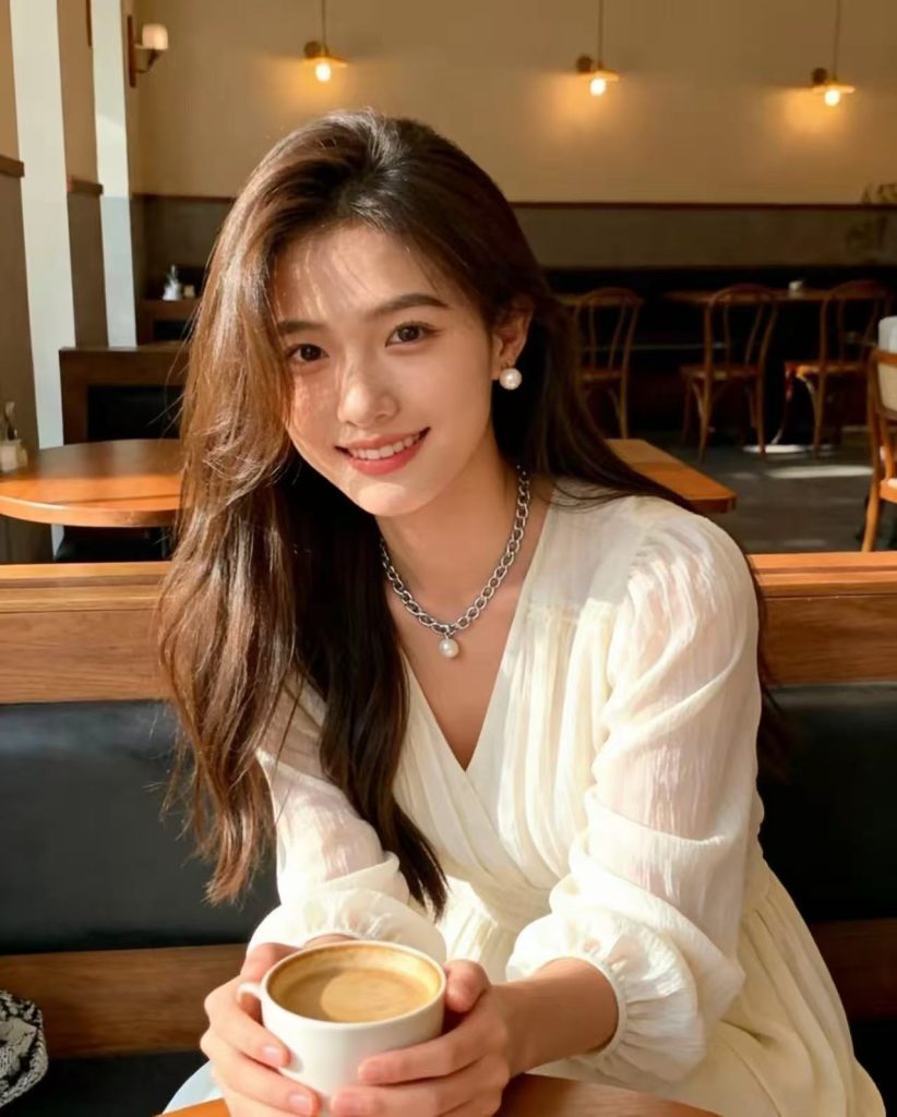 唐山骨质瓷咖啡杯美女赏析