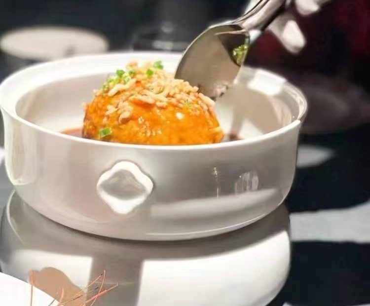 唐山骨质瓷炖盅摆台餐具