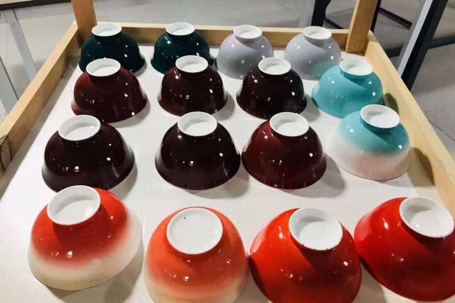 唐山骨质瓷色釉餐具